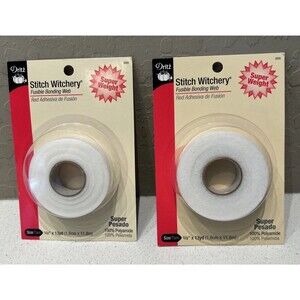 Stitch Witchery Super Weight fusible, 5/8-Inch X 13-Yards, White Ditz 223 2 Pack